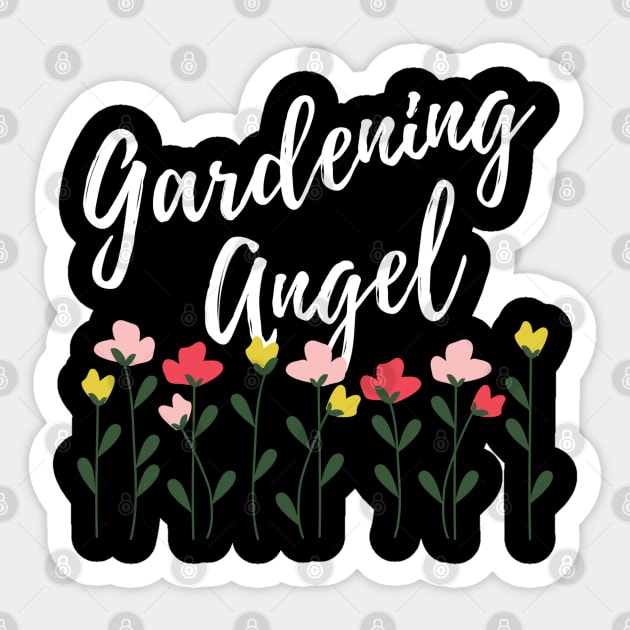 Gardening Angel Sticker by isstgeschichte